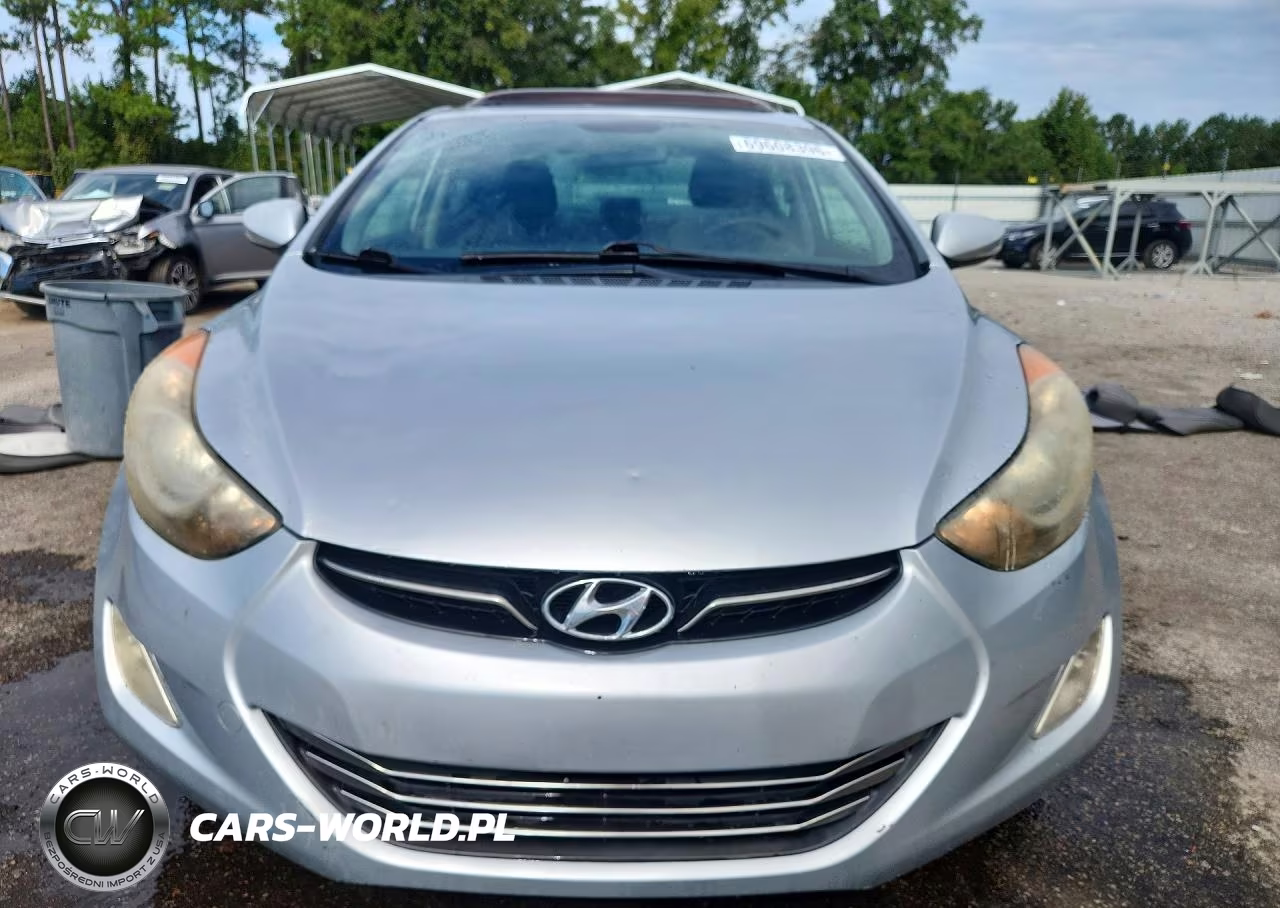 2012 Hyundai Elantra Limited VIN:5NPDH4AE2CH090528 - 5
