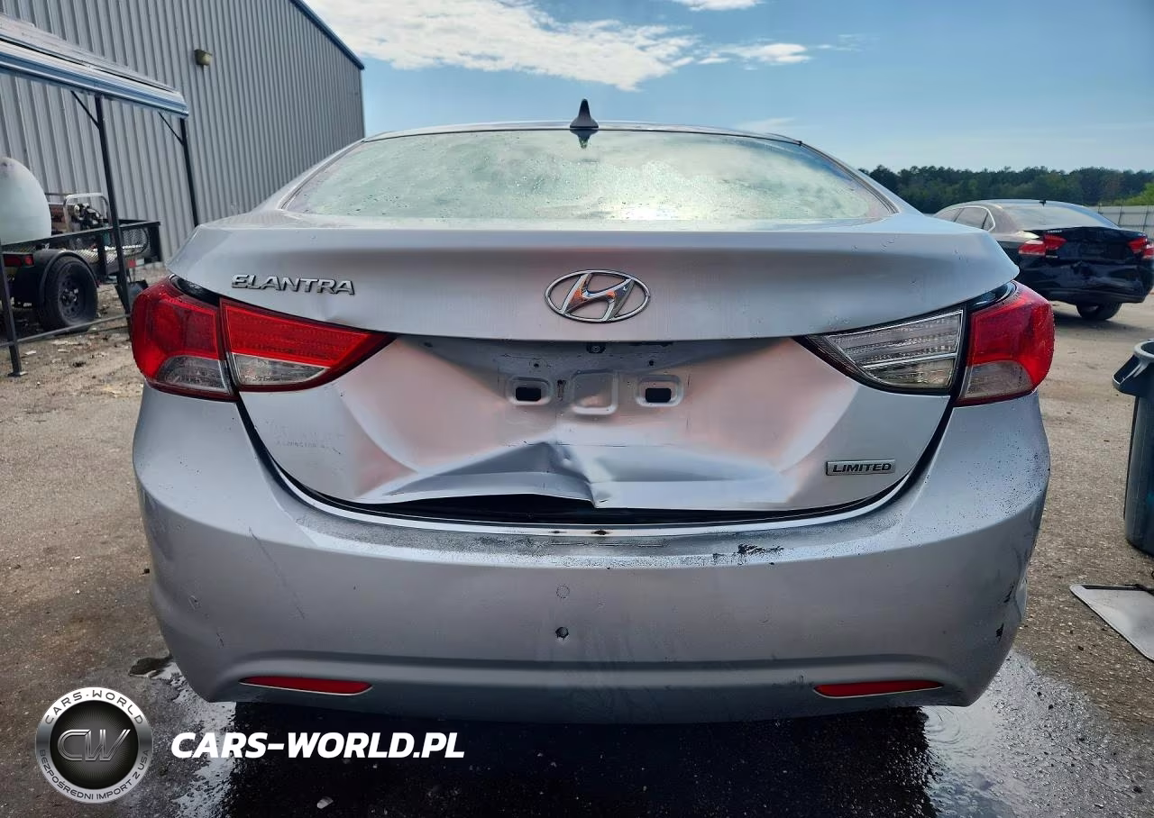 2012 Hyundai Elantra Limited VIN:5NPDH4AE2CH090528 - 6
