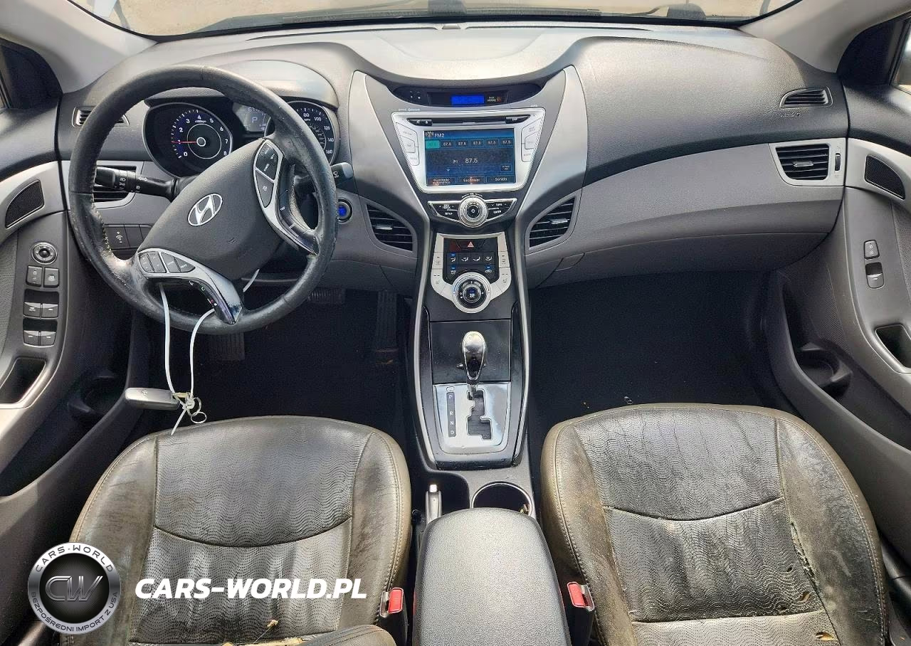2012 Hyundai Elantra Limited VIN:5NPDH4AE2CH090528 - 8
