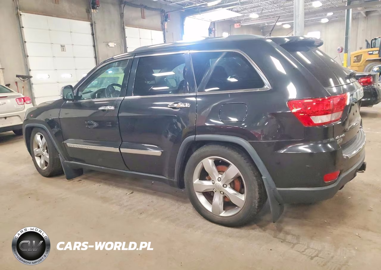 2012 Jeep Grand Cherokee Overland VIN:1C4RJFCT1CC349412 - 2