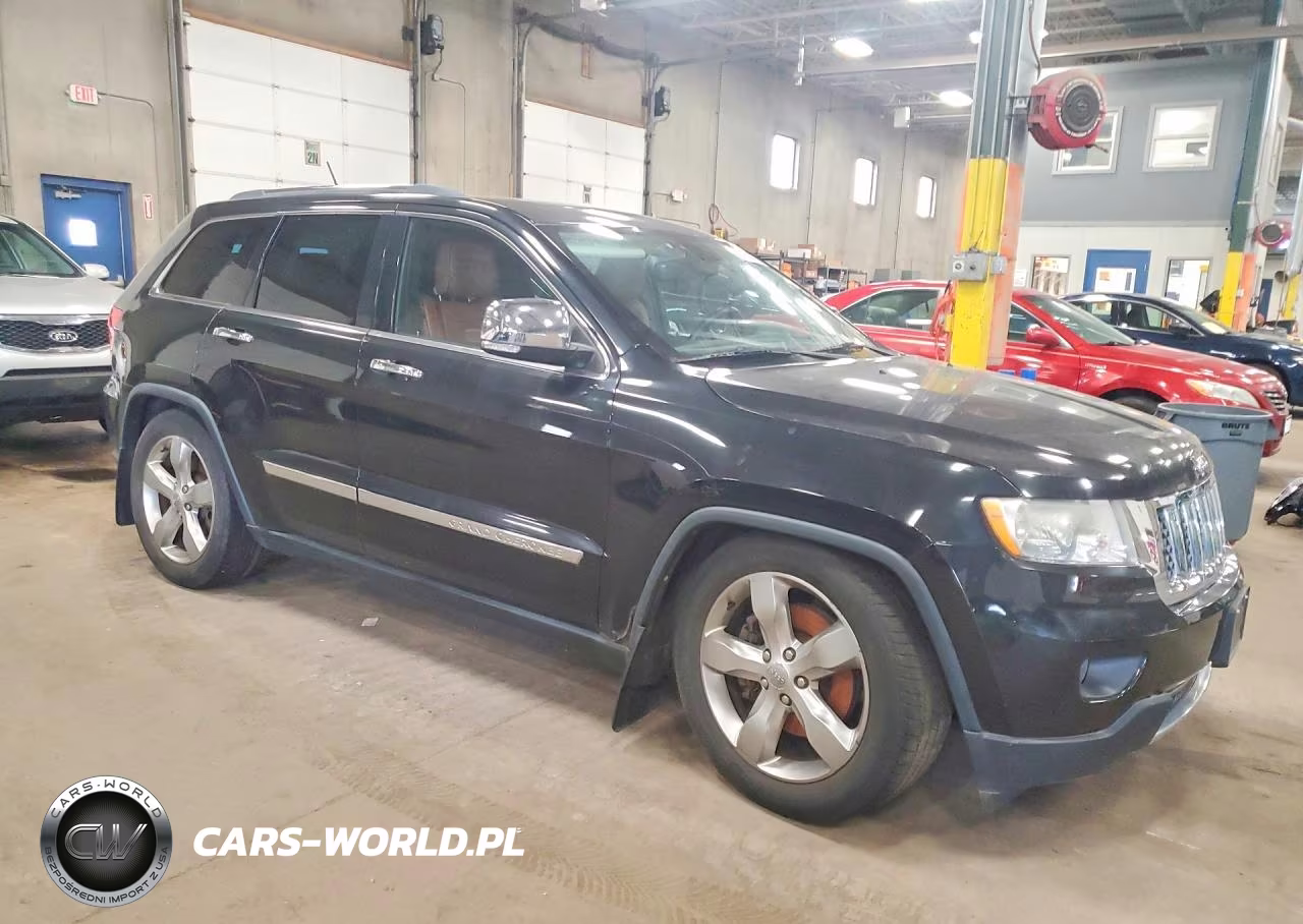 2012 Jeep Grand Cherokee Overland VIN:1C4RJFCT1CC349412 - 4