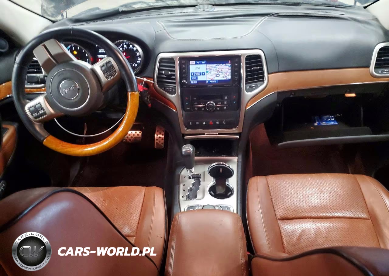 2012 Jeep Grand Cherokee Overland VIN:1C4RJFCT1CC349412 - 8