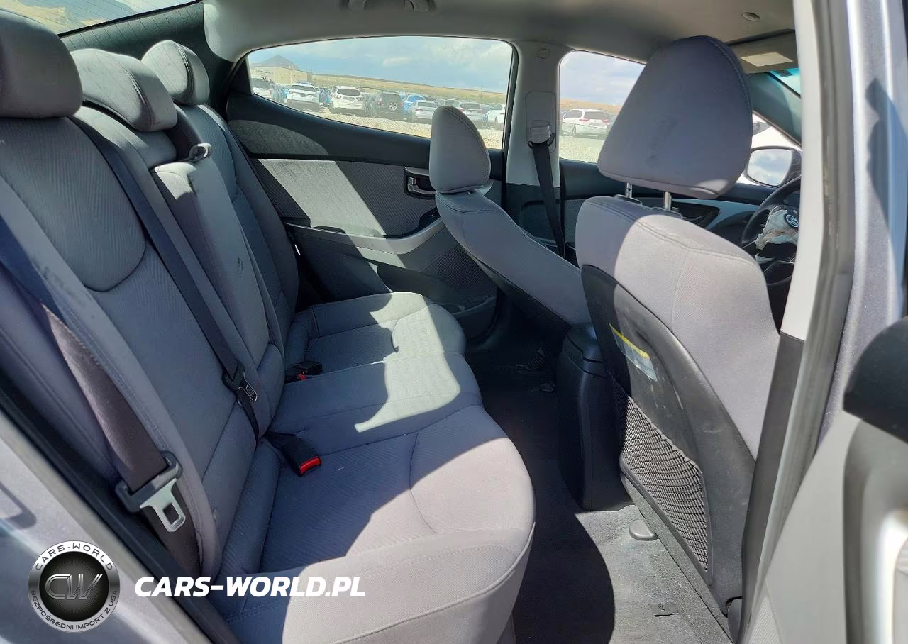 2013 Hyundai Elantra Gls VIN:KMHDH4AEXDU711260 - 10