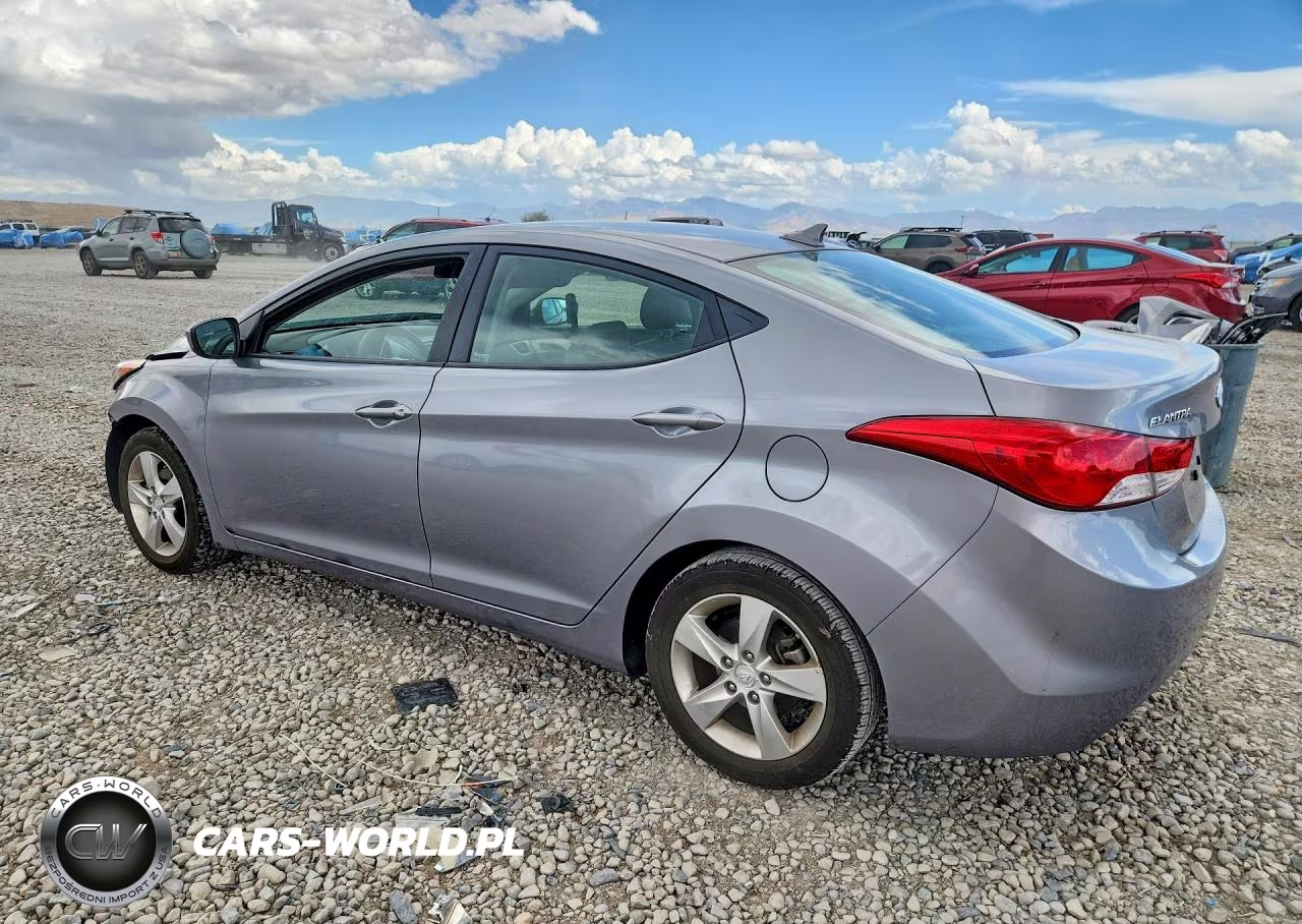 2013 Hyundai Elantra Gls VIN:KMHDH4AEXDU711260 - 2