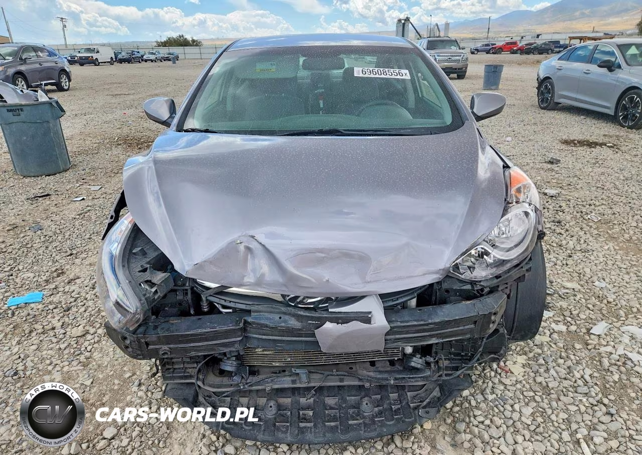 2013 Hyundai Elantra Gls VIN:KMHDH4AEXDU711260 - 5