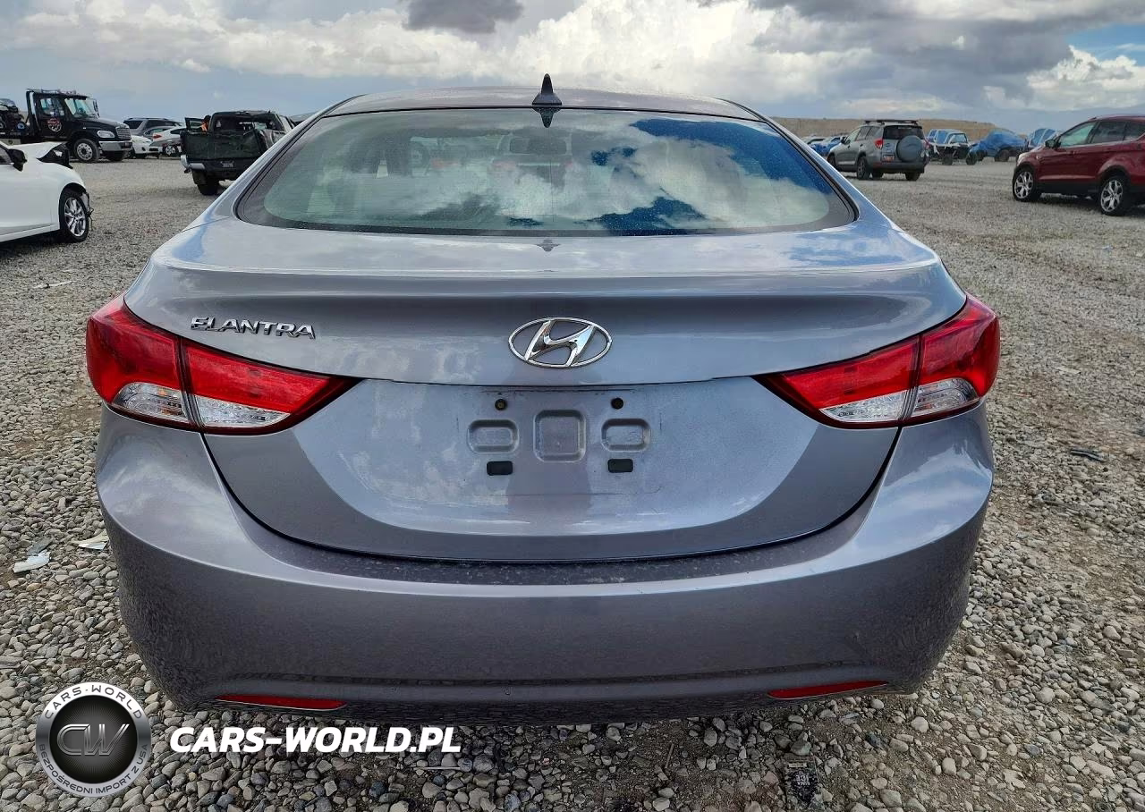 2013 Hyundai Elantra Gls VIN:KMHDH4AEXDU711260 - 6