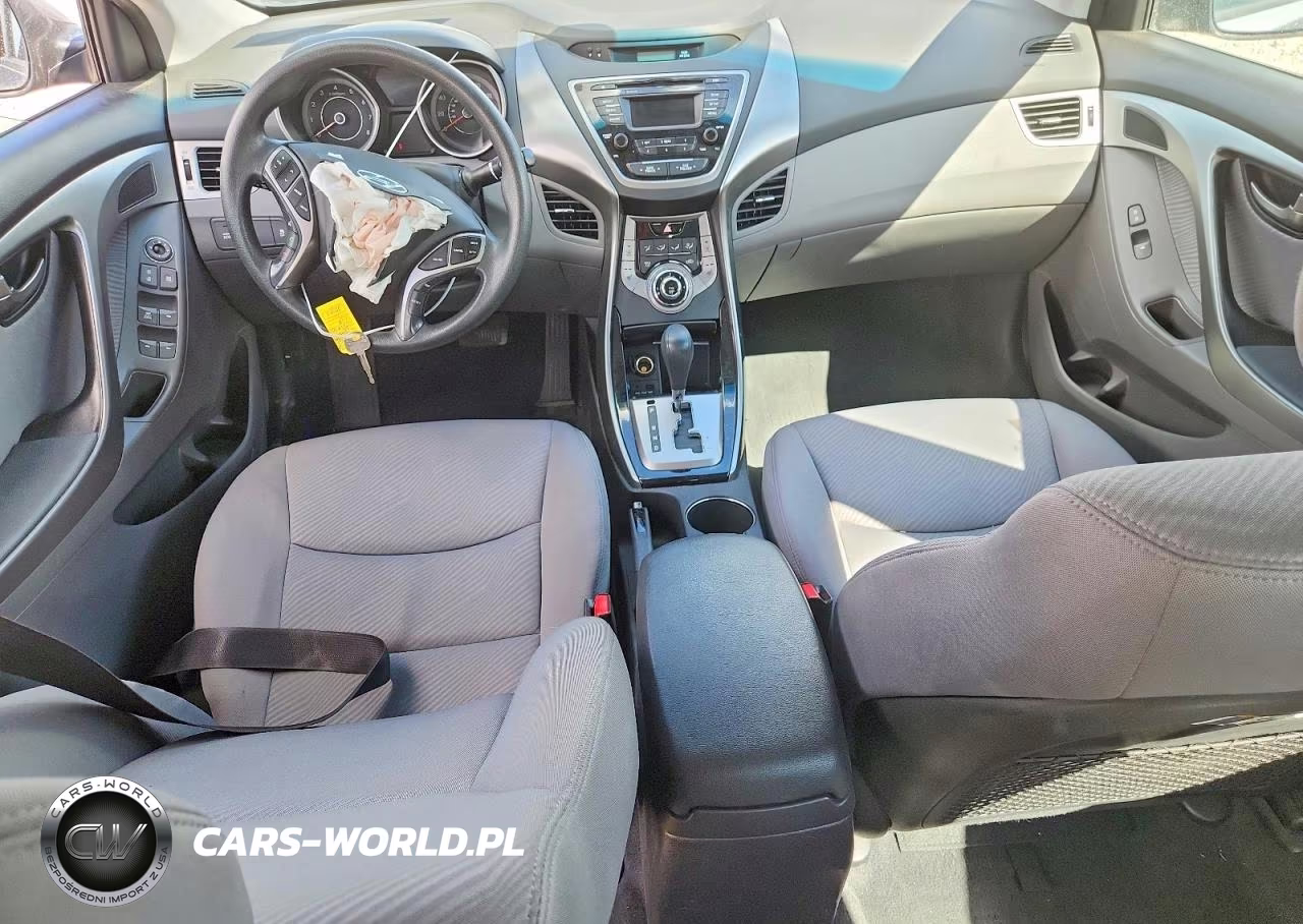 2013 Hyundai Elantra Gls VIN:KMHDH4AEXDU711260 - 8