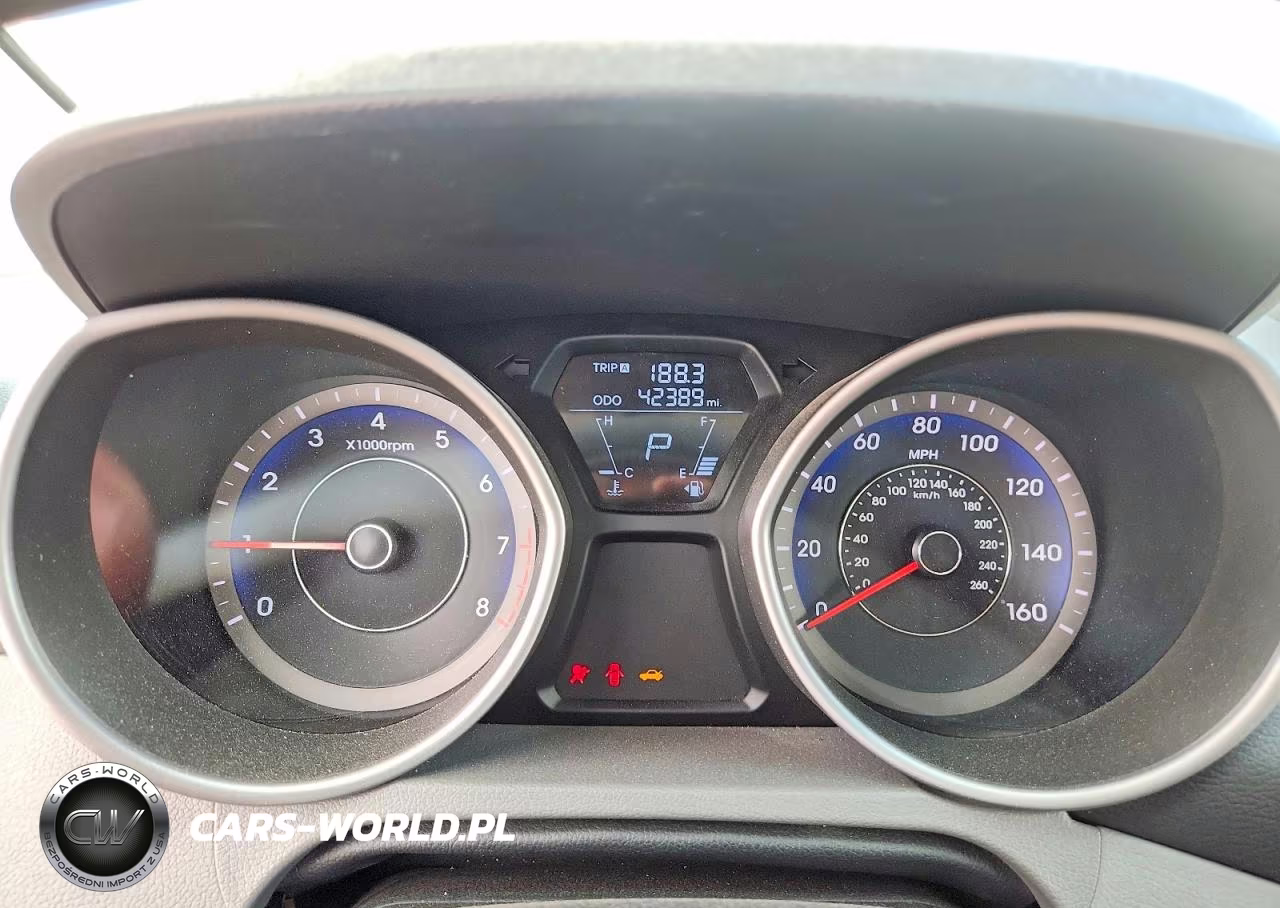 2013 Hyundai Elantra Gls VIN:KMHDH4AEXDU711260 - 9