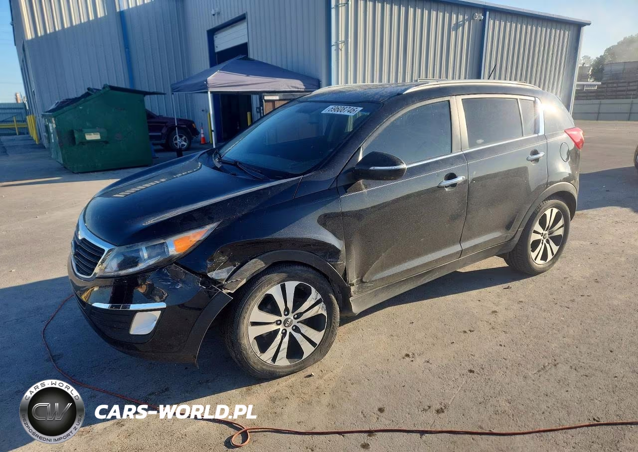2011 Kia Sportage Ex VIN:KNDPC3A20B7109124 - 1