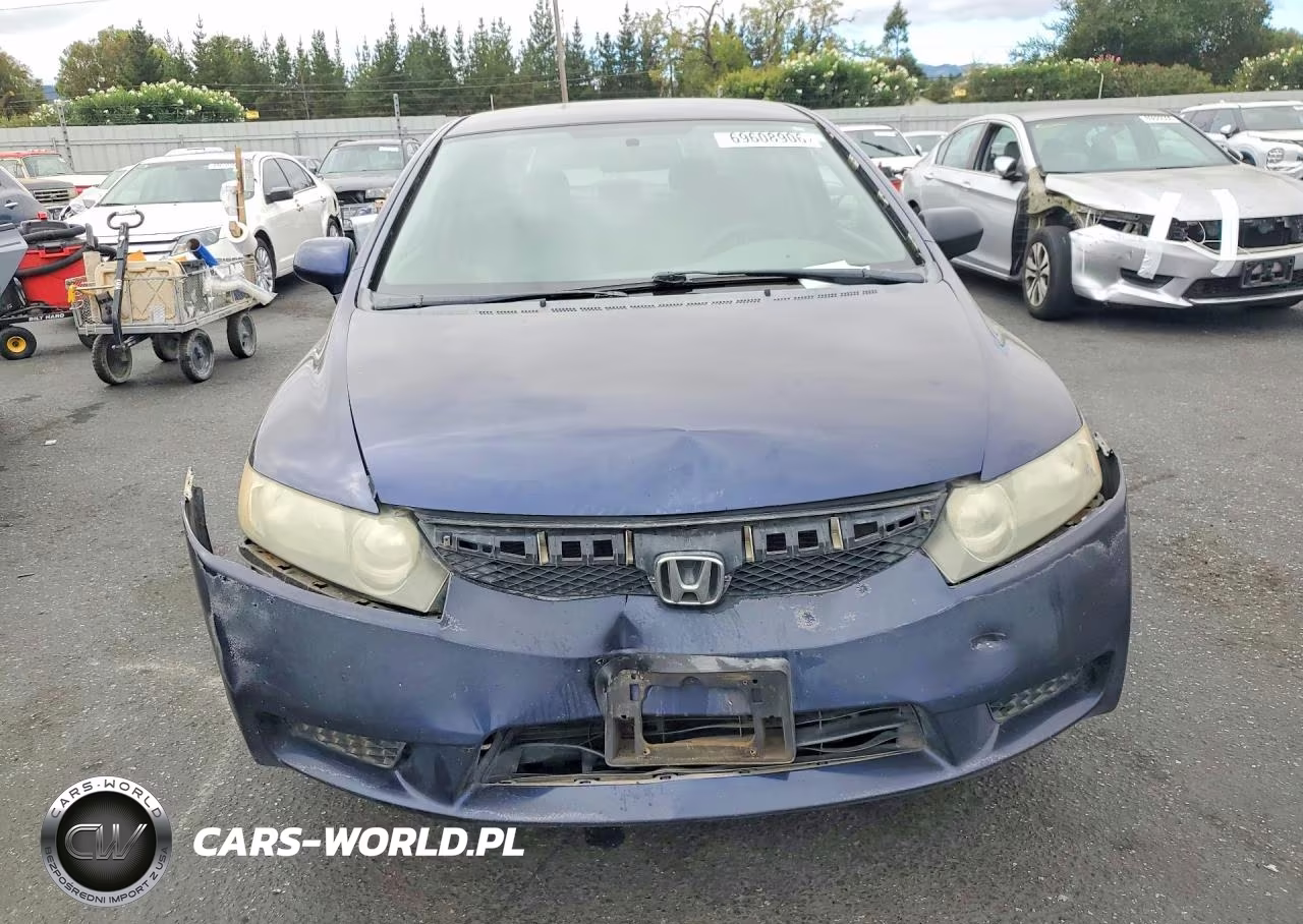 2010 Honda Civic Lx VIN:19XFA1F57AE029794 - 5