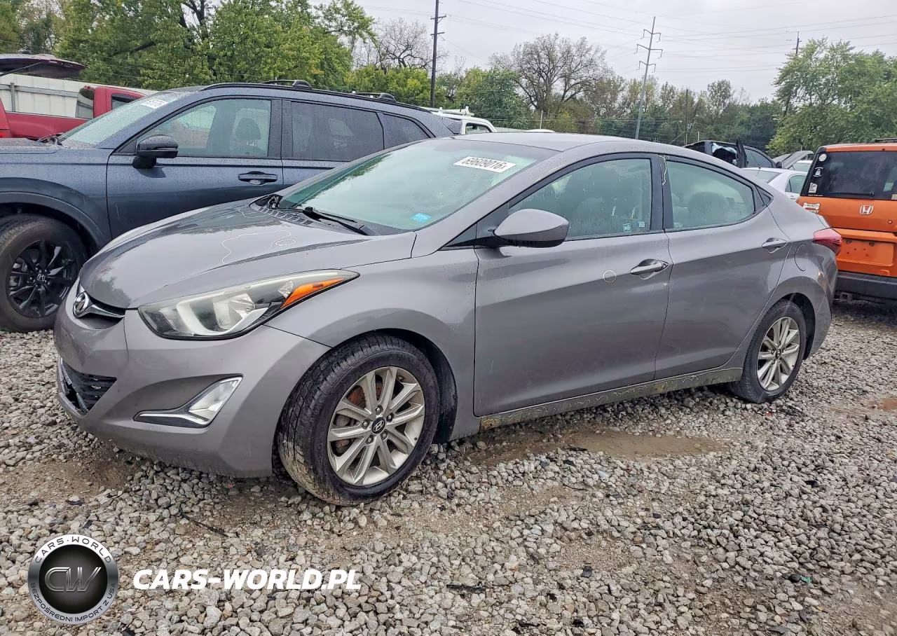 2014 HYUNDAI ELANTRA SE VIN:5NPDH4AE4EH469081 - 1
