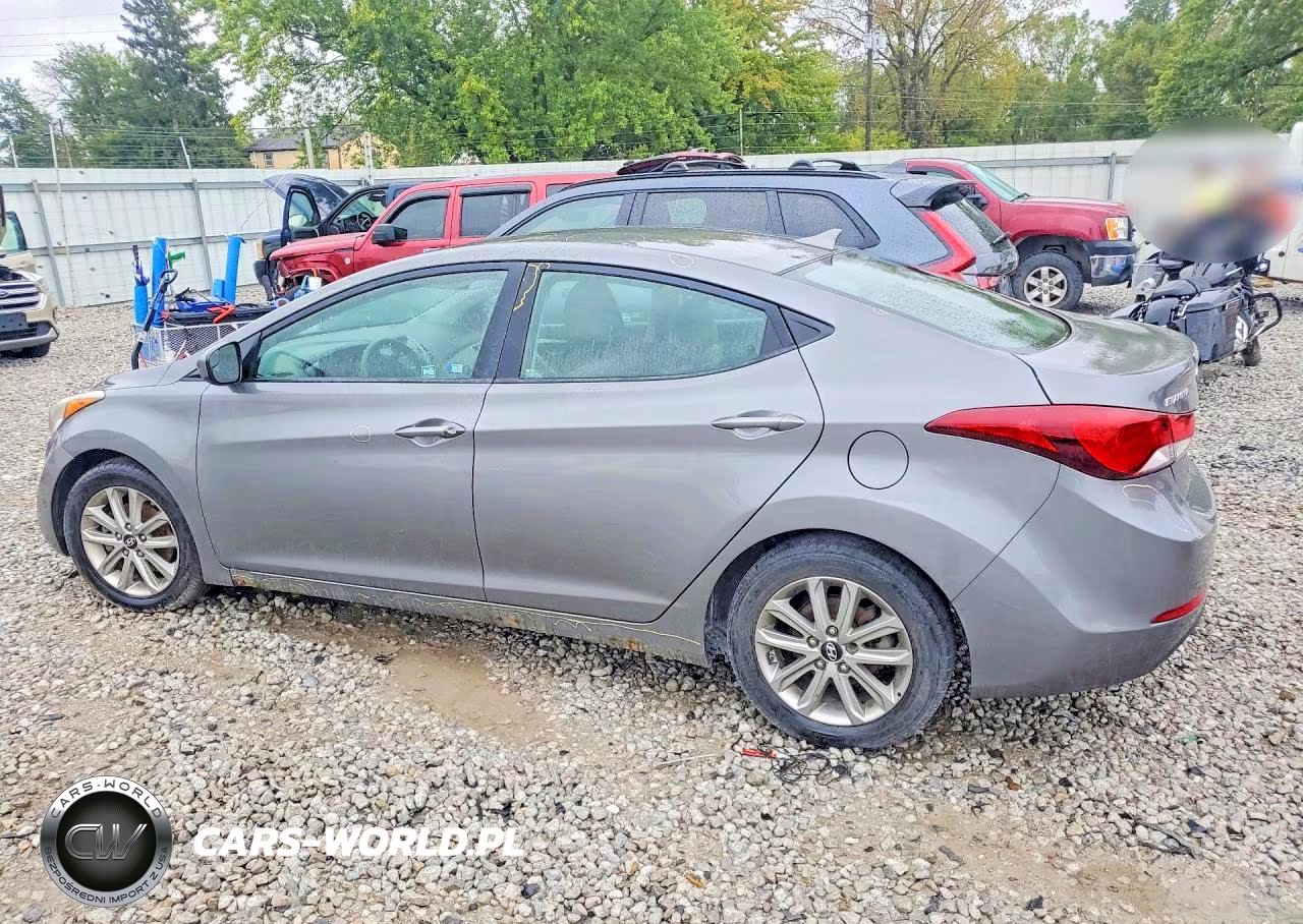 2014 HYUNDAI ELANTRA SE VIN:5NPDH4AE4EH469081 - 2