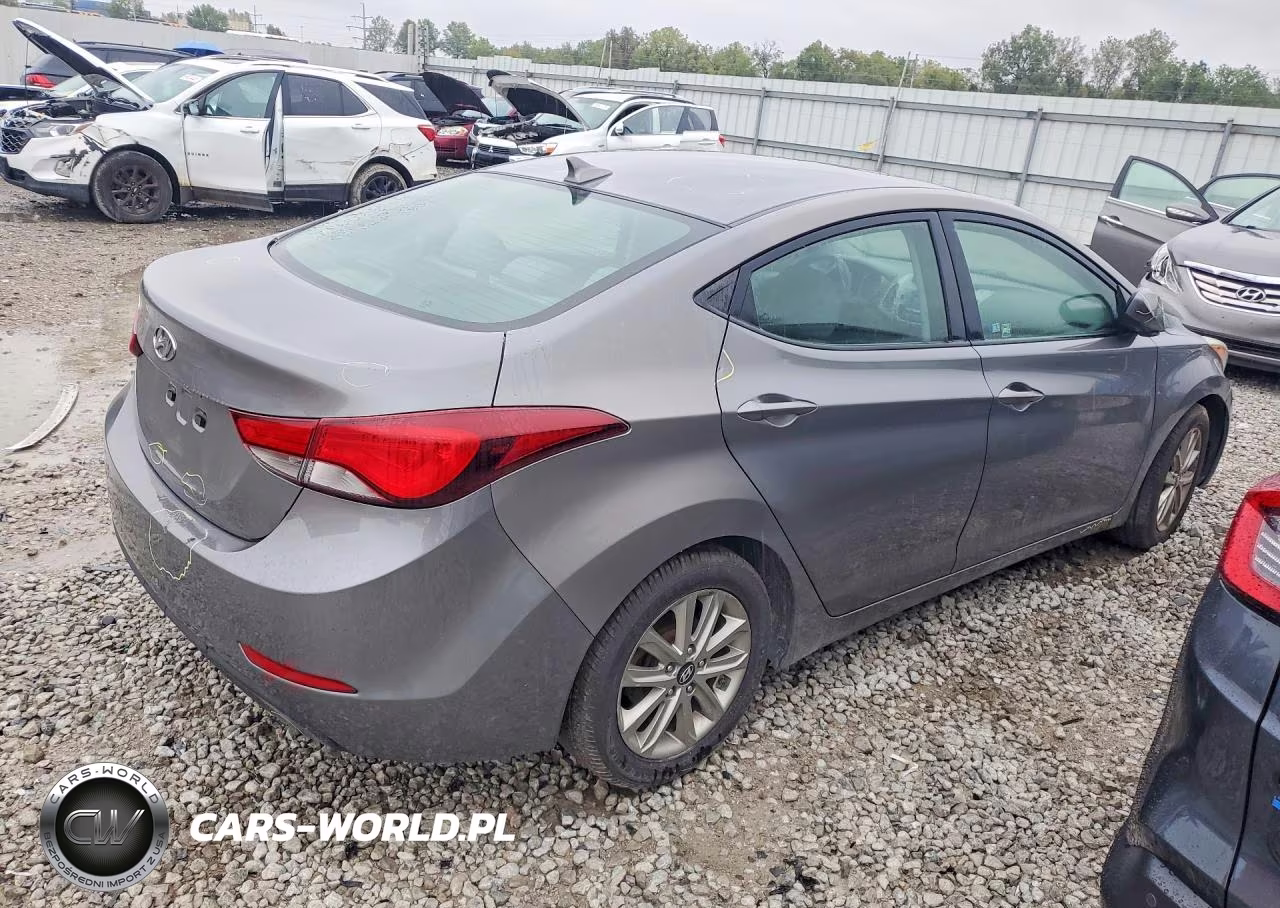 2014 HYUNDAI ELANTRA SE VIN:5NPDH4AE4EH469081 - 3