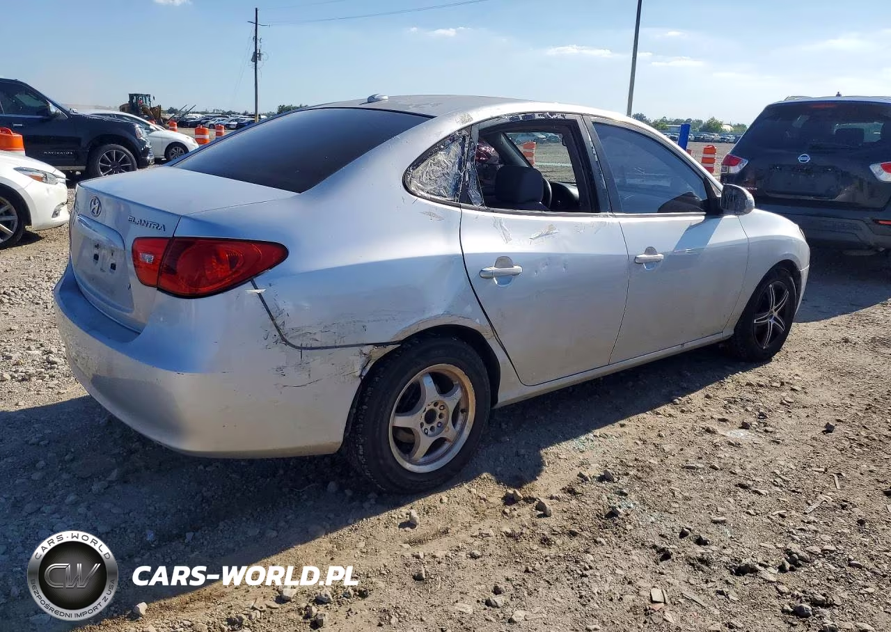 2007 Hyundai Elantra Gls VIN:KMHDU46D57U144780 - 3