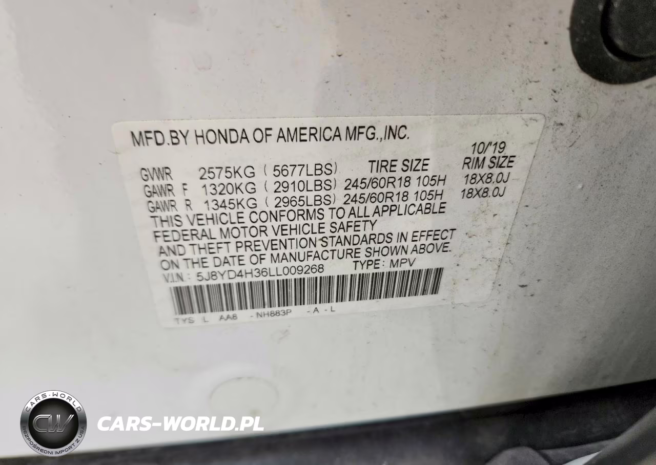 2020 Acura Mdx VIN:5J8YD4H36LL009268 - 13