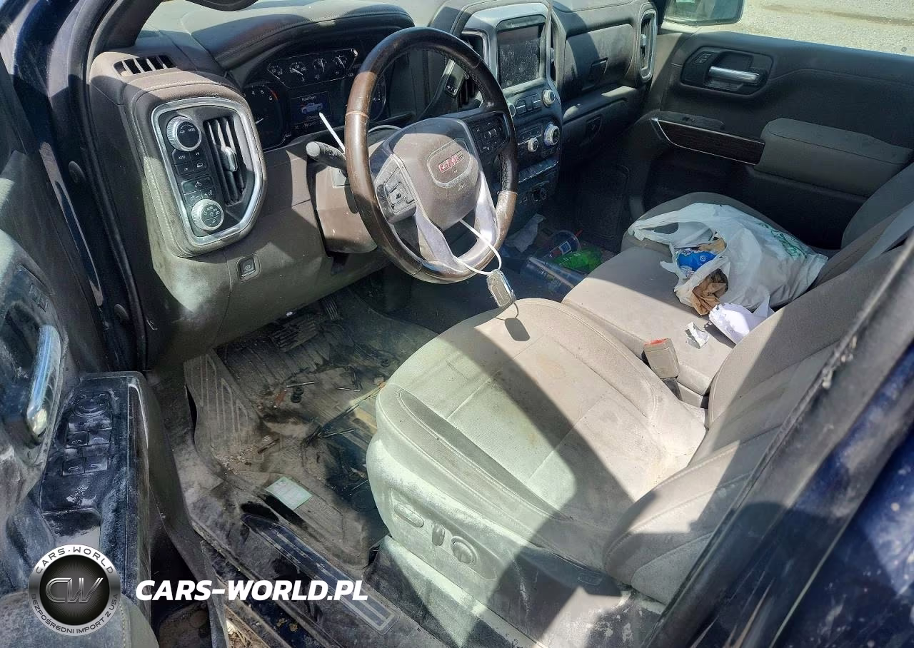 2021 GMC Sierra K1500 Sle VIN:1GTR9BED7MZ309809 - 8