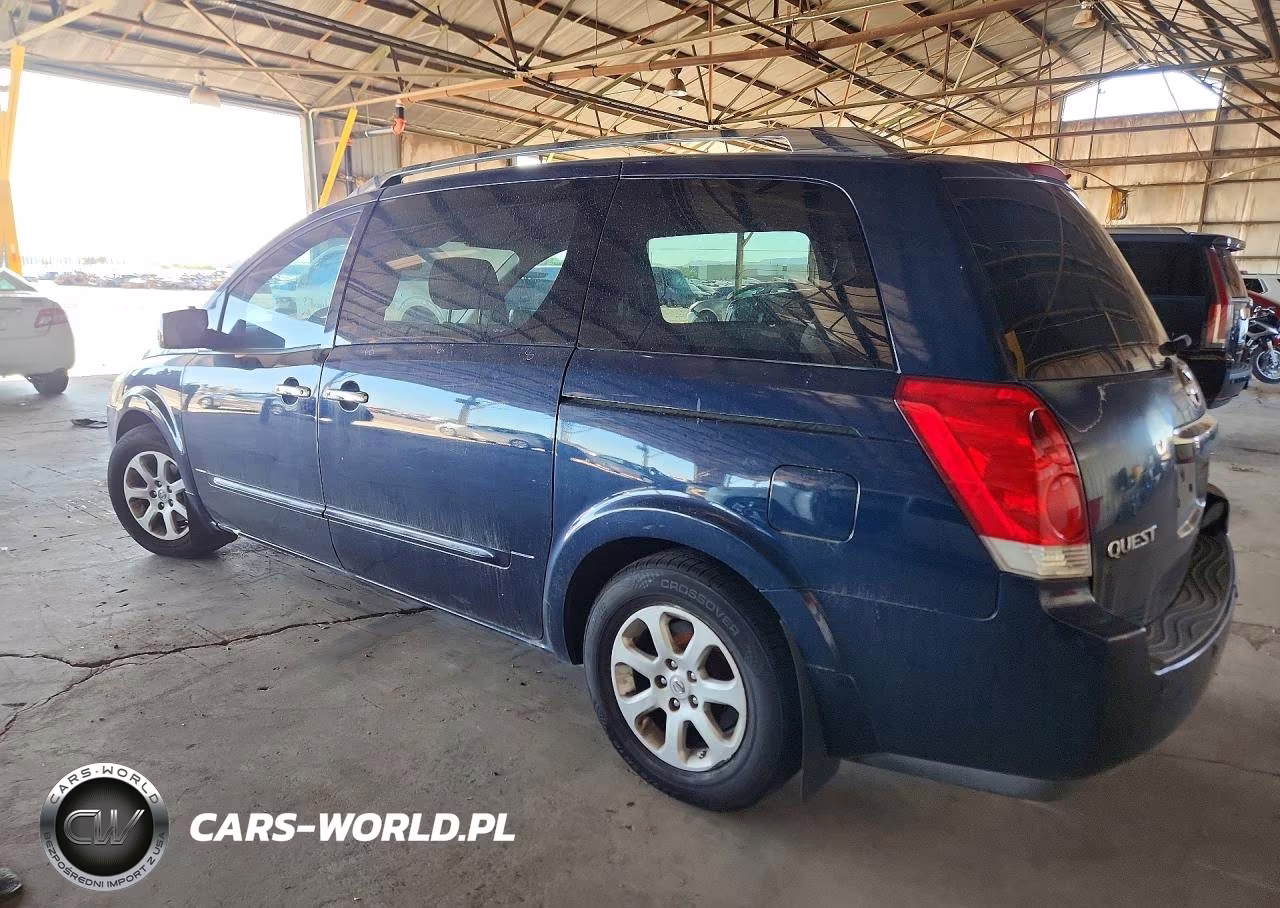 2007 Nissan Quest 3.5 VIN:5N1BV28U67N103932 - 2