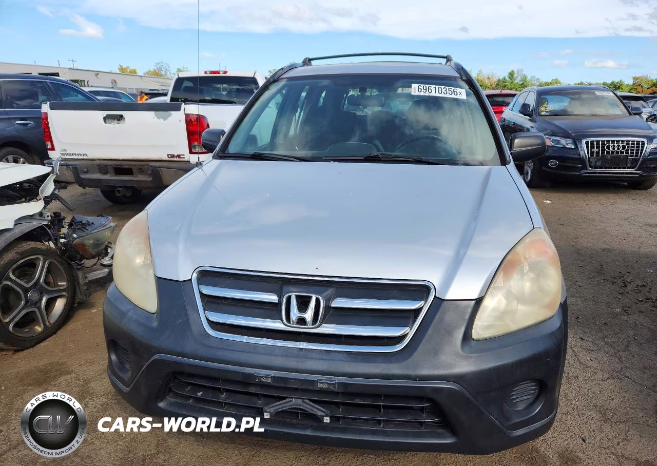 2006 Honda Cr-V Lx VIN:SHSRD78536U413764 - 5