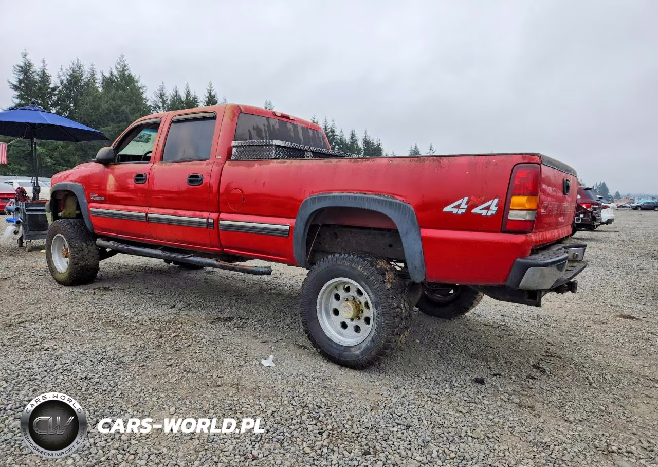2001 Chevrolet Silverado K2500 Heavy Duty VIN:1GCHK23111F185672 - 2