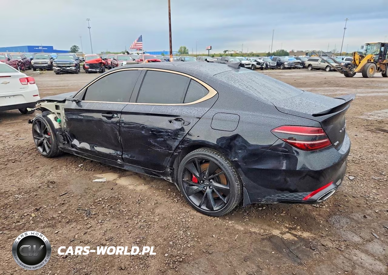 2022 Genesis G70 Base VIN:KMTG54TE2NU100956 - 2
