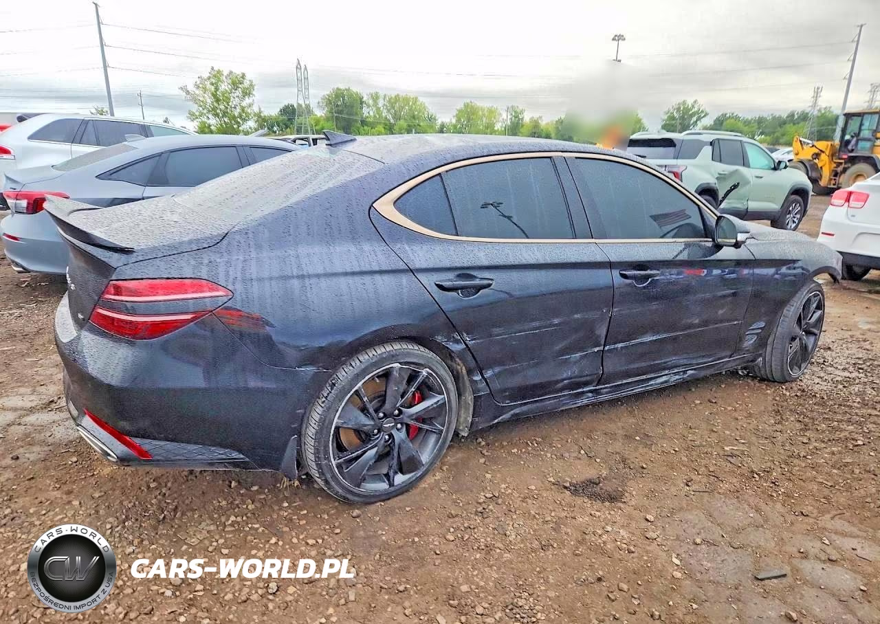 2022 Genesis G70 Base VIN:KMTG54TE2NU100956 - 3