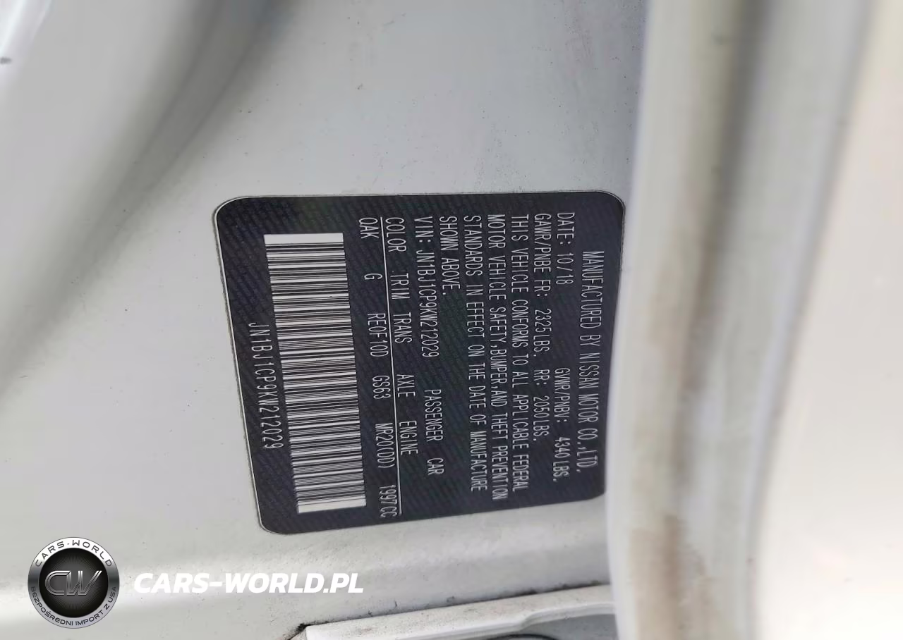 2019 Nissan Rogue Sport S VIN:JN1BJ1CP9KW212029 - 13