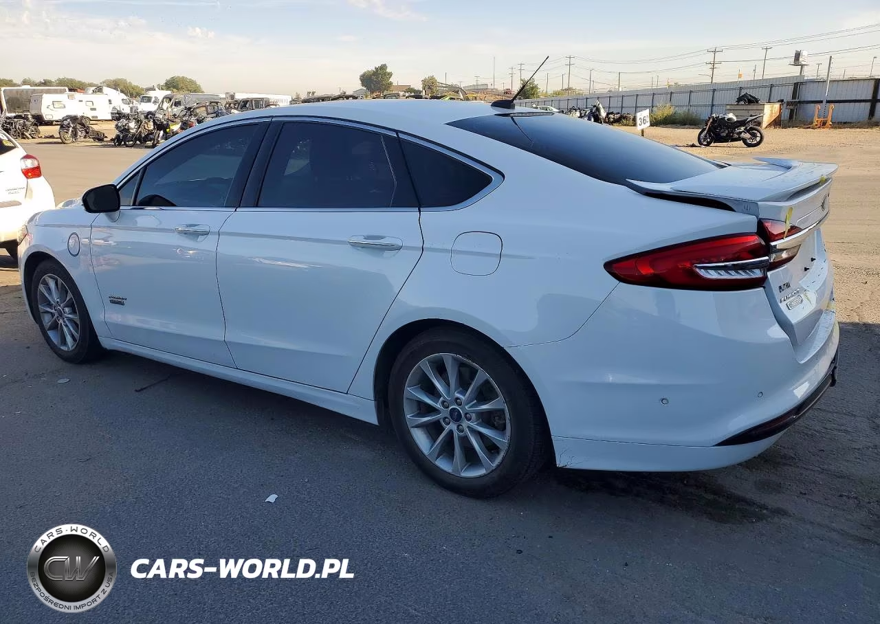2017 Ford Fusion Titanium Phev VIN:3FA6P0SUXHR152276 - 2