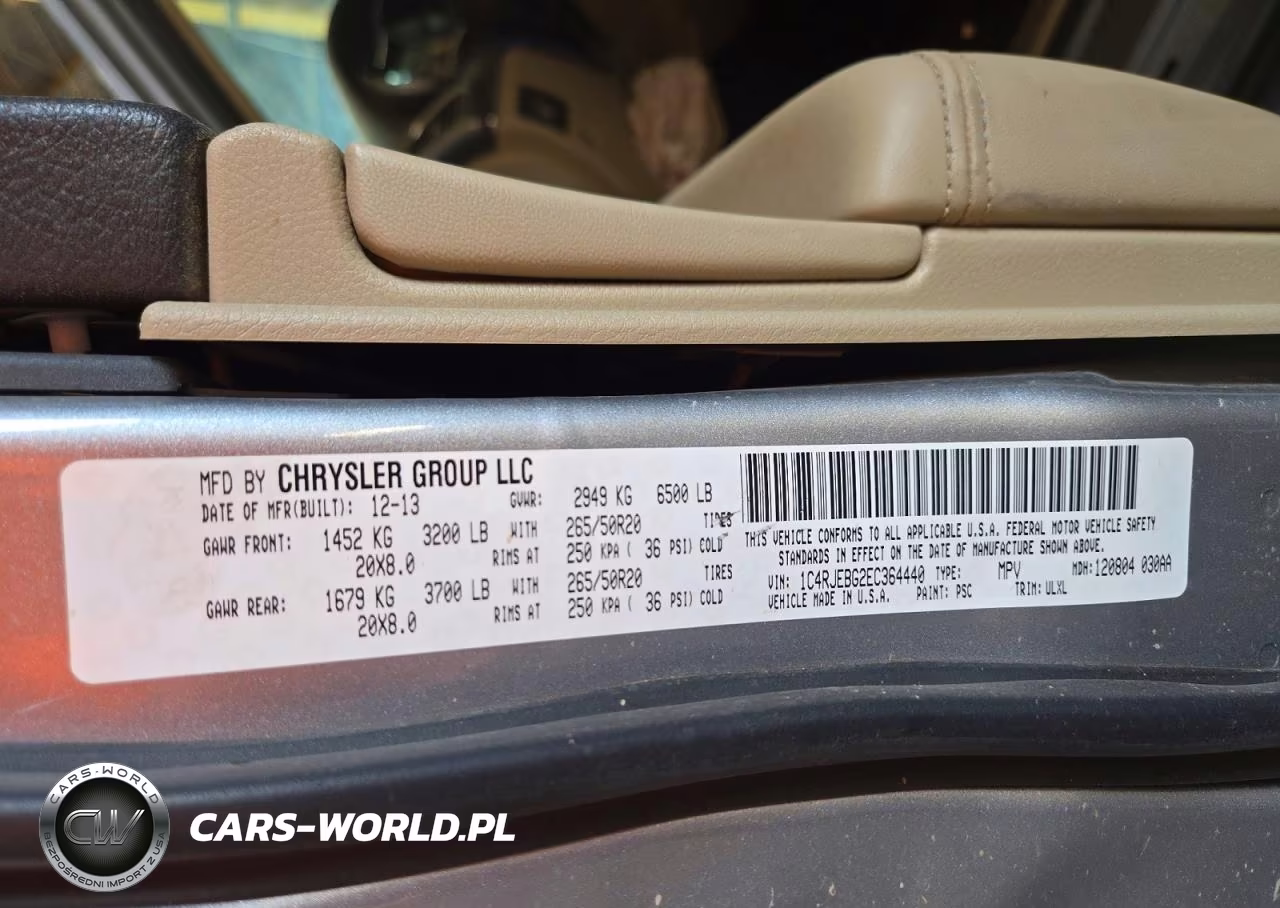 2014 Jeep Grand Cherokee Limited VIN:1C4RJEBG2EC364440 - 14