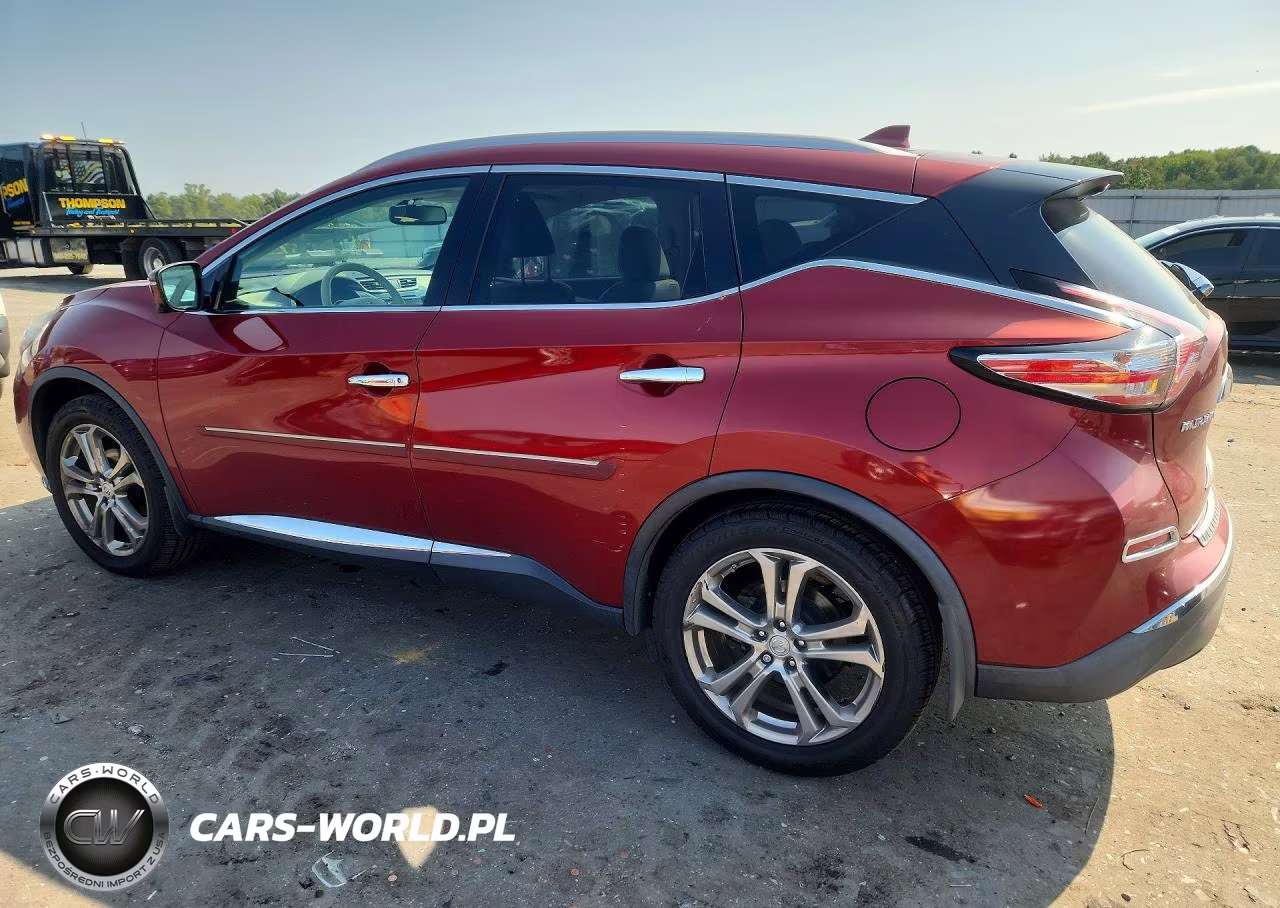 2017 Nissan Murano Platinum VIN:5N1AZ2MH9HN159177 - 2