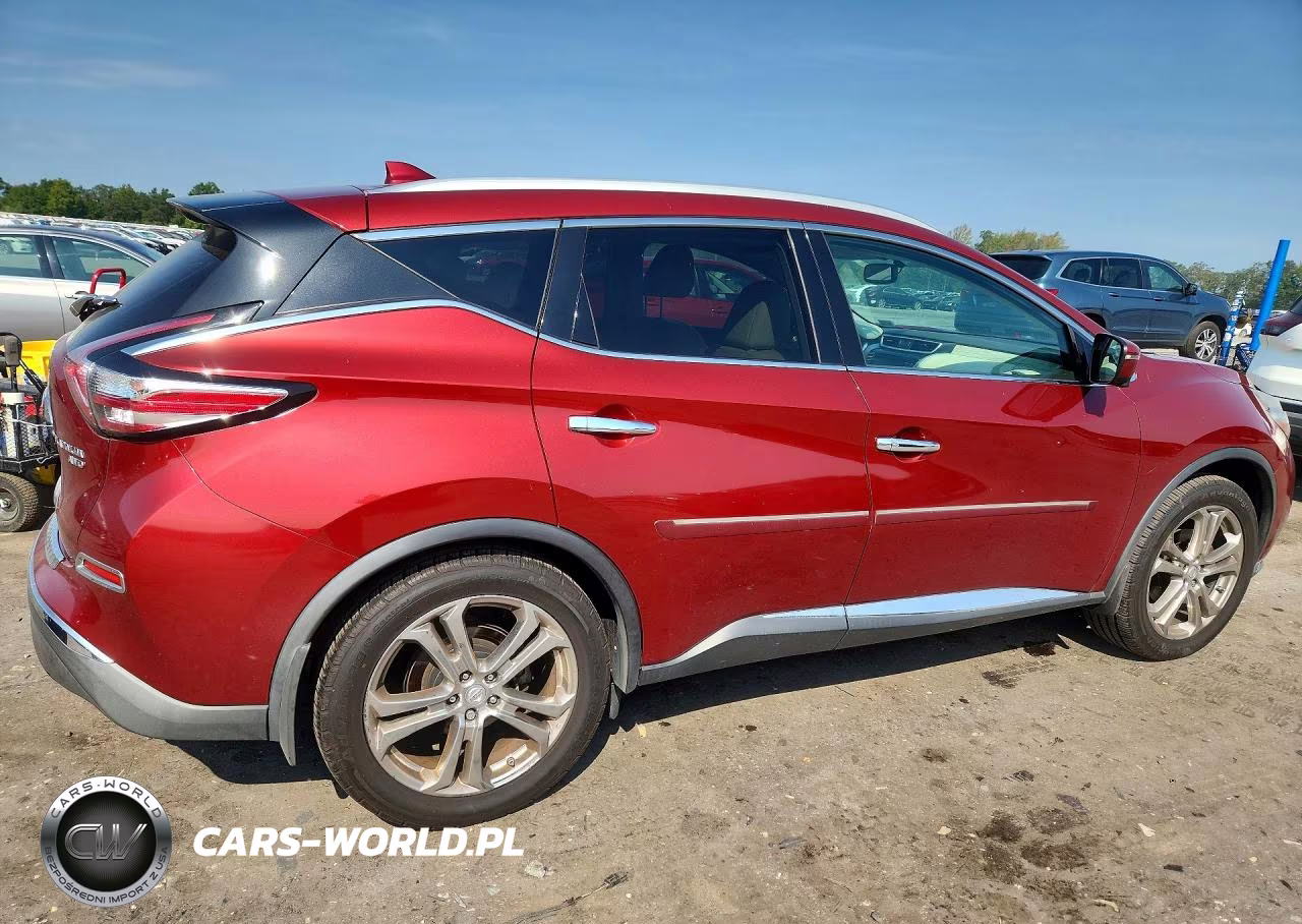 2017 Nissan Murano Platinum VIN:5N1AZ2MH9HN159177 - 3
