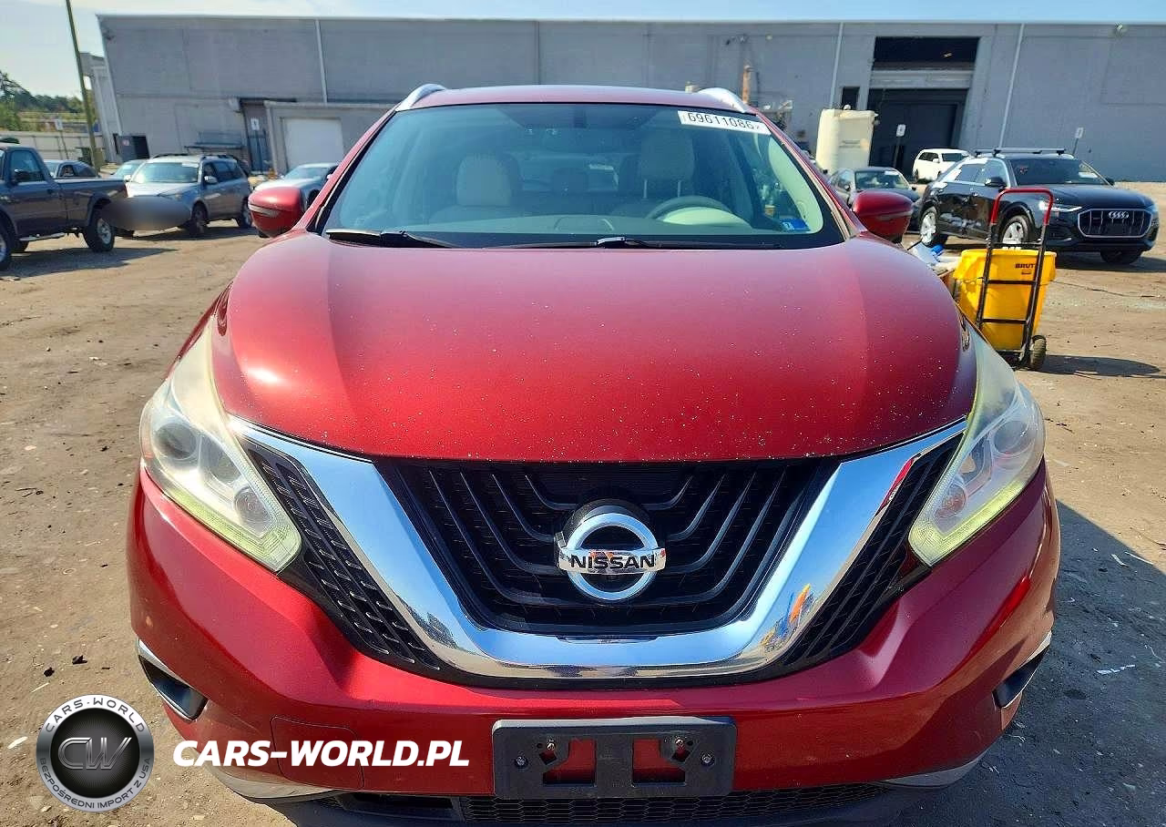 2017 Nissan Murano Platinum VIN:5N1AZ2MH9HN159177 - 5
