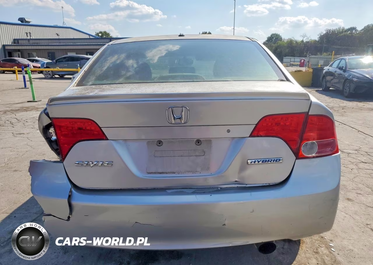 2006 Honda Civic Hybrid VIN:JHMFA36276S009940 - 6