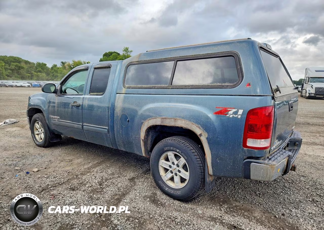 2008 GMC Sierra K1500 VIN:2GTEK19J481218685 - 2
