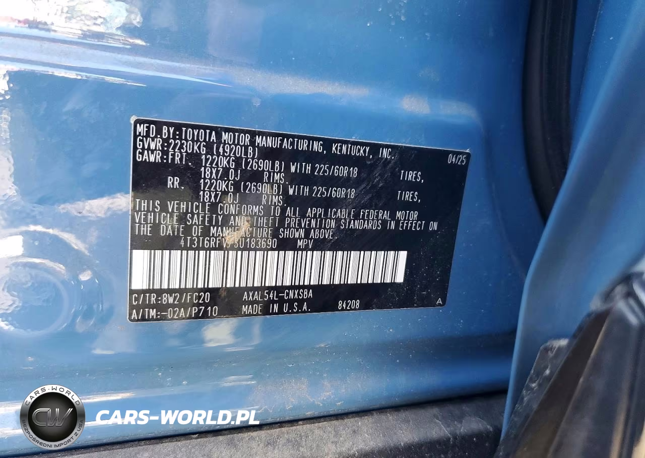 2025 Toyota Rav4 Se VIN:4T3T6RFV7SU183690 - 13