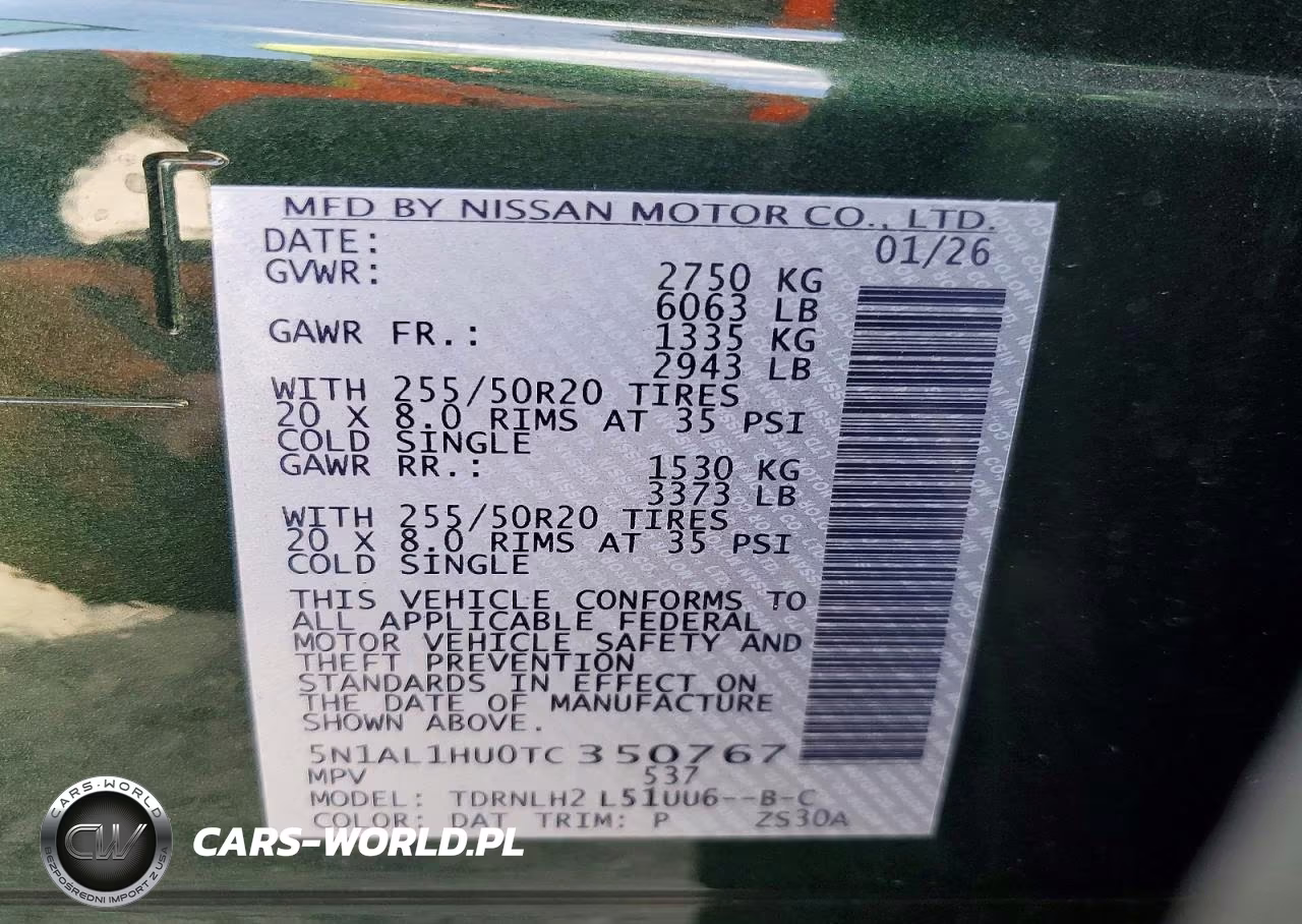 2026 Infiniti Qx60 Autograph VIN:5N1AL1HU0TC350767 - 13