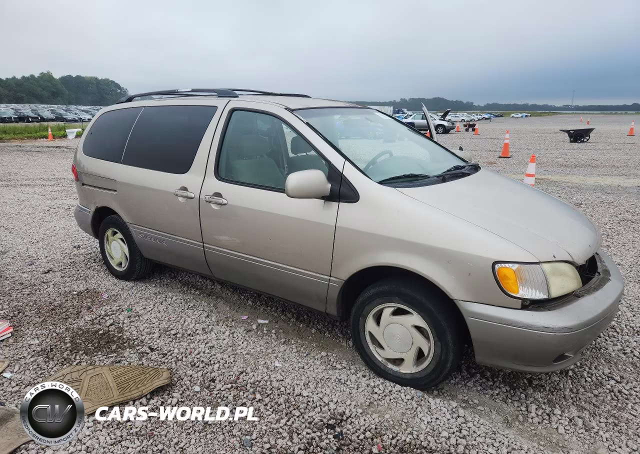 2002 Toyota Sienna Le VIN:4T3ZF13C82U493524 - 4