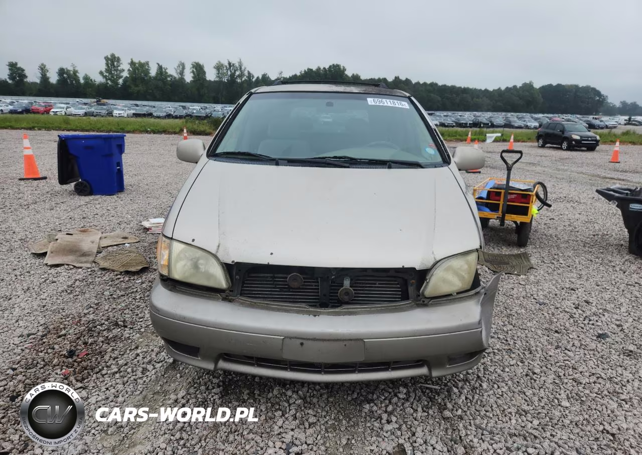 2002 Toyota Sienna Le VIN:4T3ZF13C82U493524 - 5