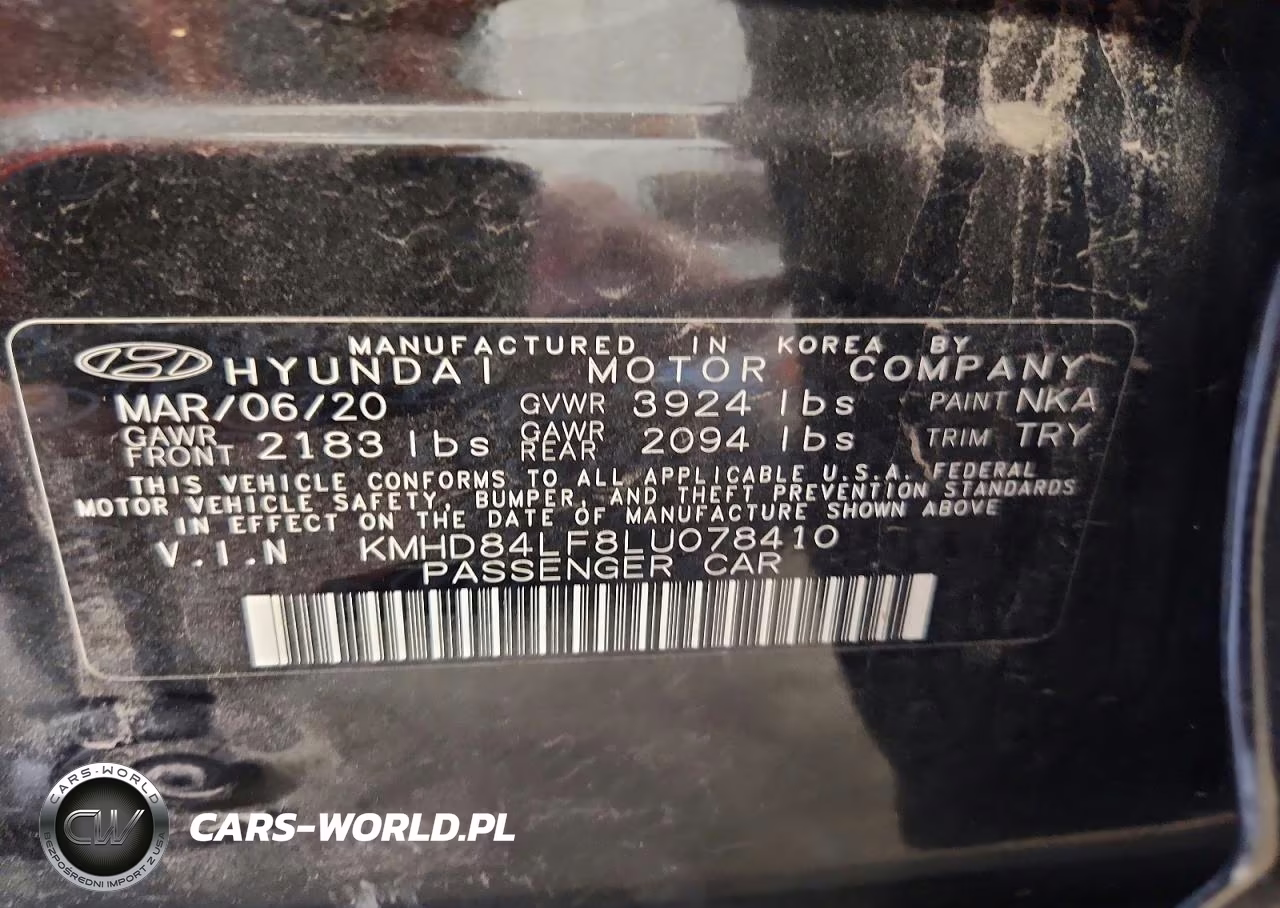 2020 Hyundai Elantra Value Edition VIN:KMHD84LF8LU078410 - 12
