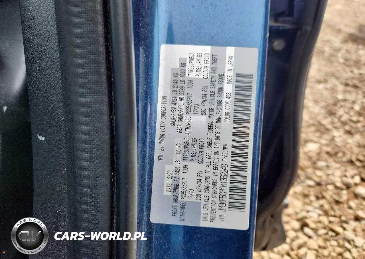 2021 Mazda Cx-5 Touring VIN:JM3KFBCM1M1362248 - 14