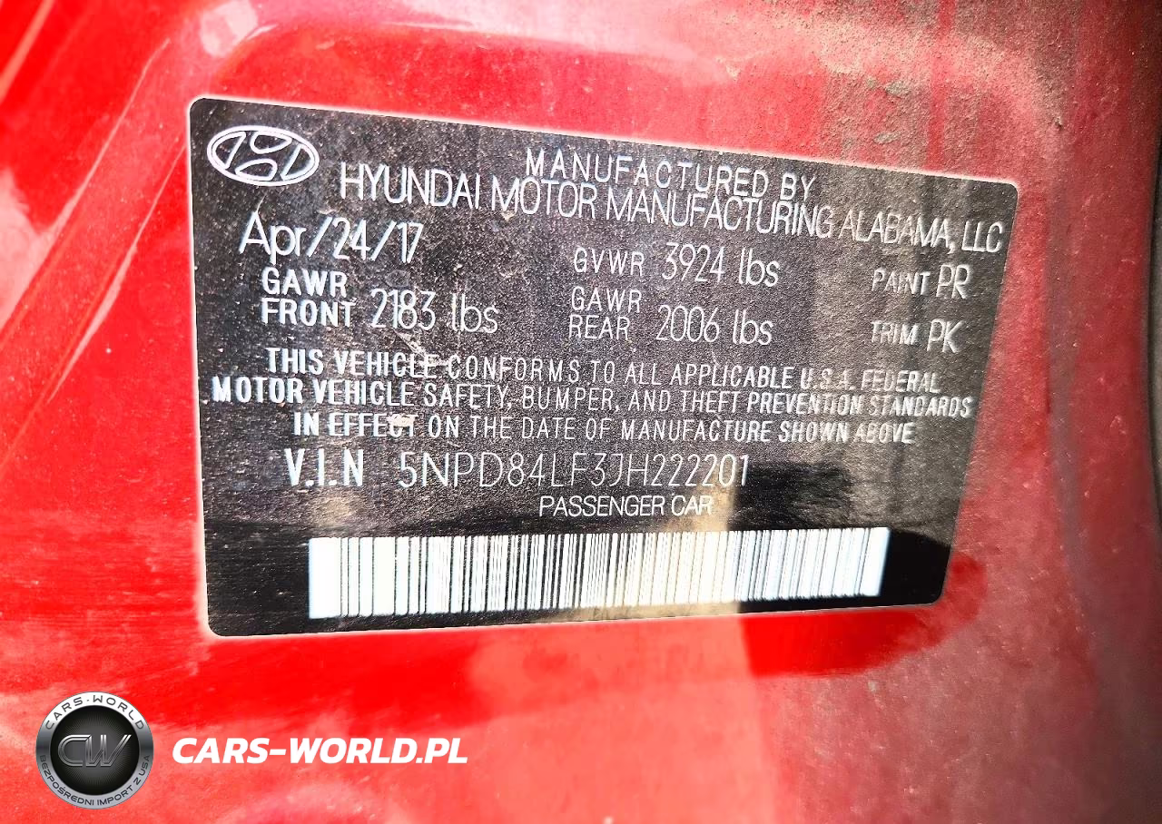 2018 Hyundai Elantra Sel VIN:5NPD84LF3JH222201 - 12