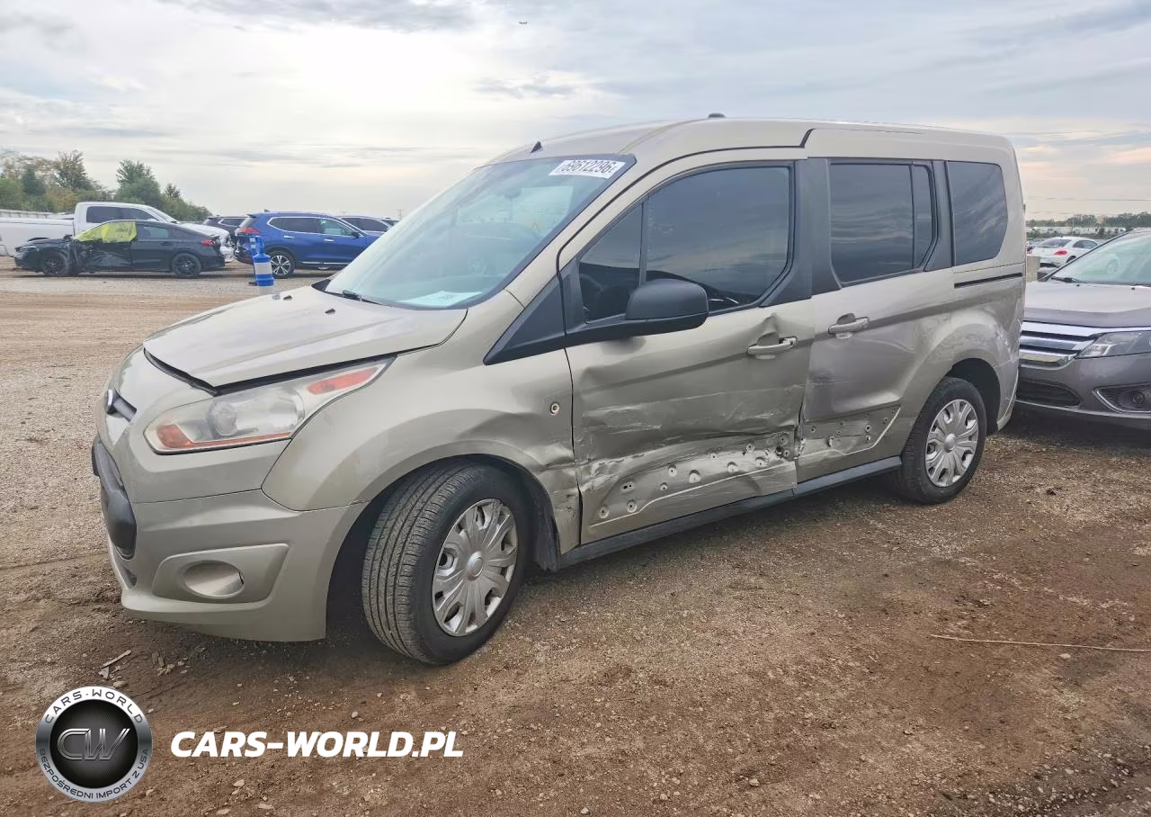 2014 Ford Transit Connect Xlt VIN:NM0AS8F78E1144590 - 1