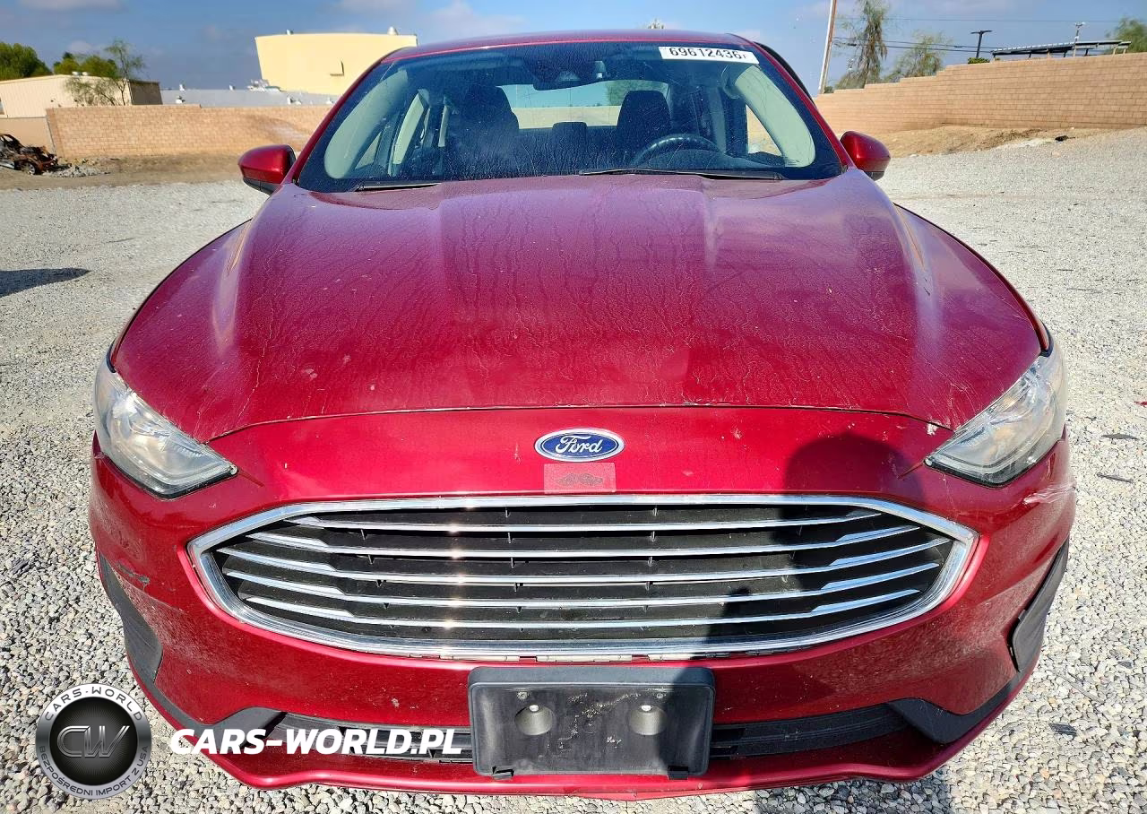2019 Ford Fusion Se VIN:3FA6P0LU4KR222120 - 5