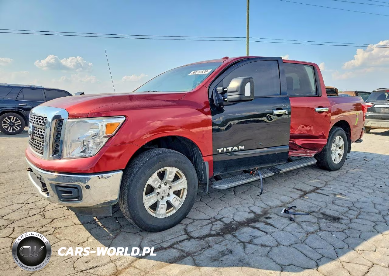 2018 Nissan Titan Sv VIN:1N6AA1E57JN535372 - 1