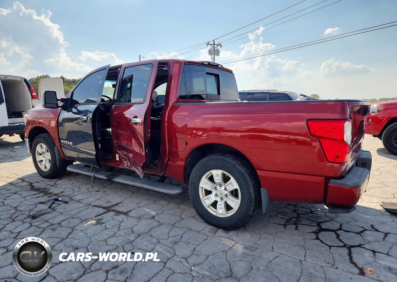 2018 Nissan Titan Sv VIN:1N6AA1E57JN535372 - 2
