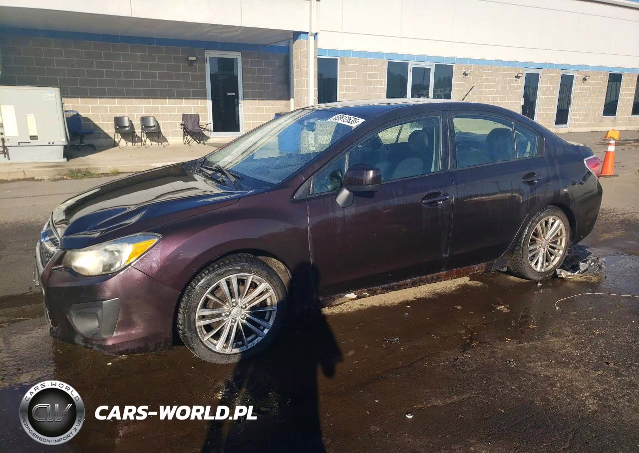 2012 Subaru Impreza Premium VIN:JF1GJAD6XCG005837 - 1