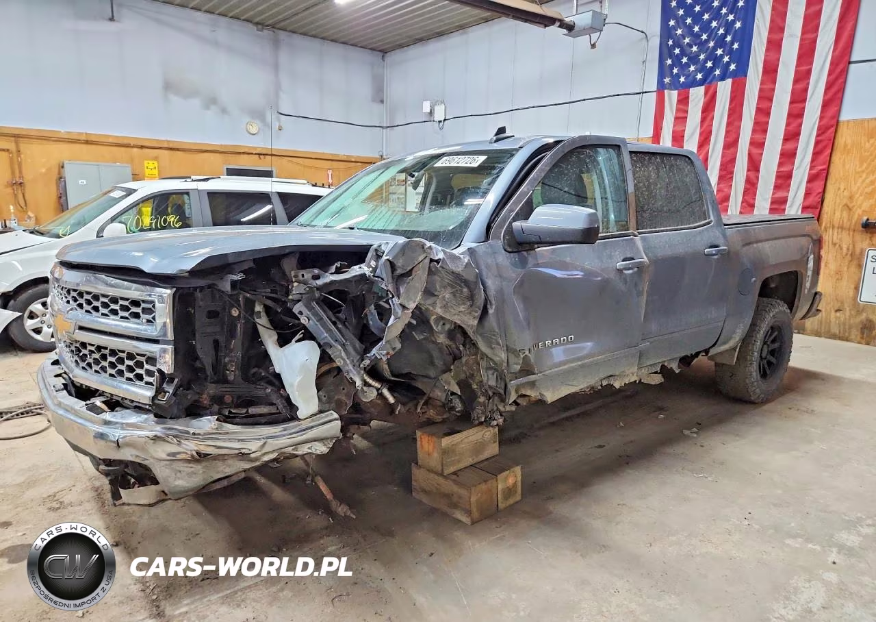 2015 Chevrolet Silverado K1500 Lt VIN:3GCUKREC3FG283419 - 1