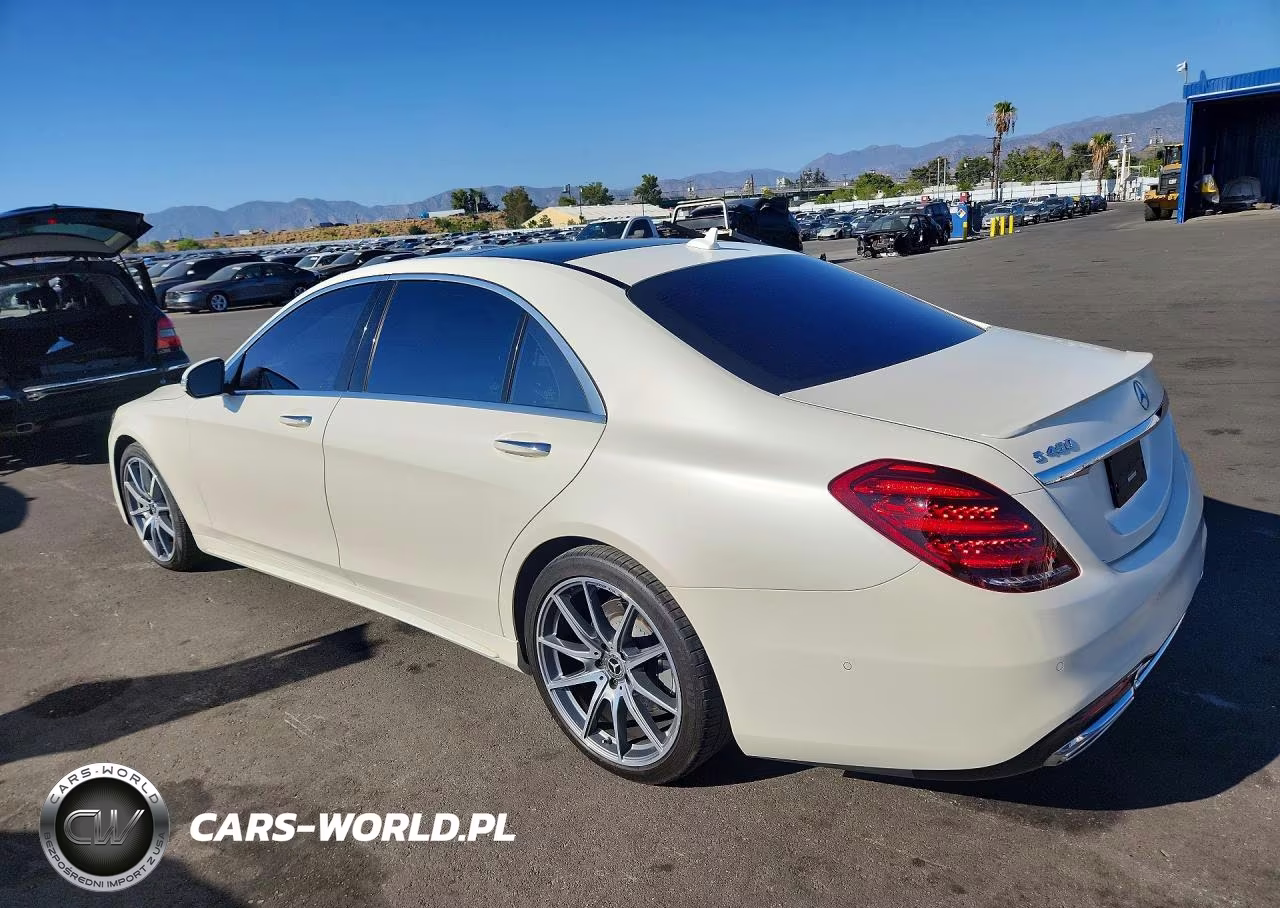 2019 Mercedes-Benz S 450 VIN:WDDUG6GBXKA491154 - 2