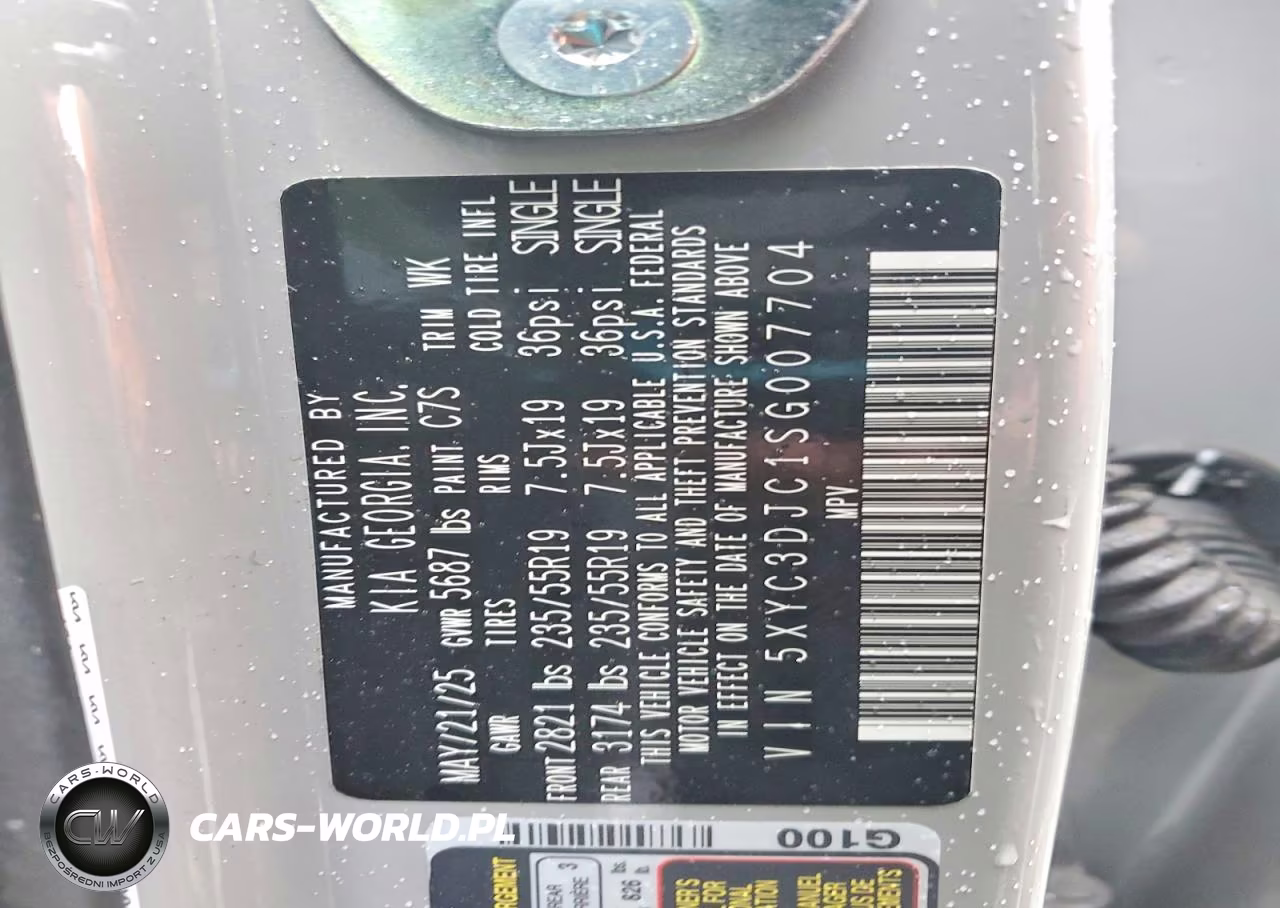 2025 Kia Ev6 Light Long Range VIN:5XYC3DJC1SG007704 - 14