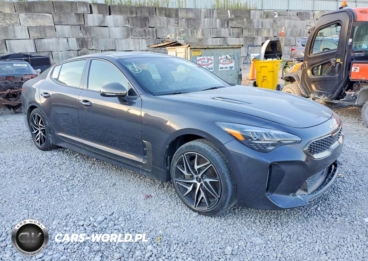2023 Kia Stinger Gt Line VIN:KNAE35LD1P6137798 - 4