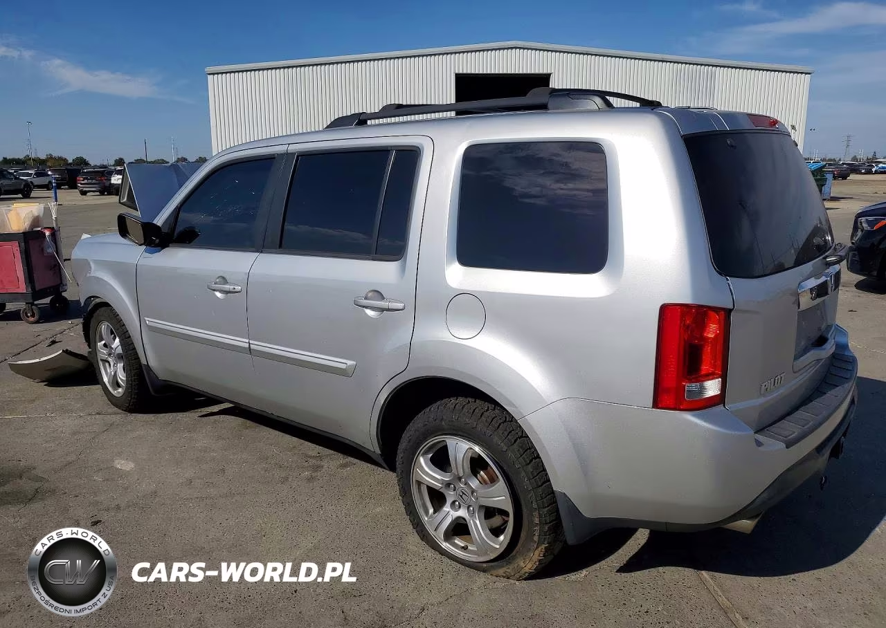 2013 Honda Pilot Exl VIN:5FNYF4H57DB006846 - 2